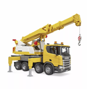 BRUDER SCANIA SUPER 560R LIEBHERR CRANE TRUCK