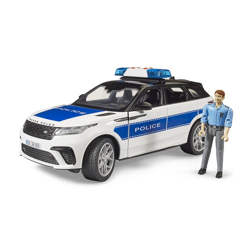 BRUDER 2890 RANGE ROVER VELAR POLICE VEHICLE WITH FIGURE