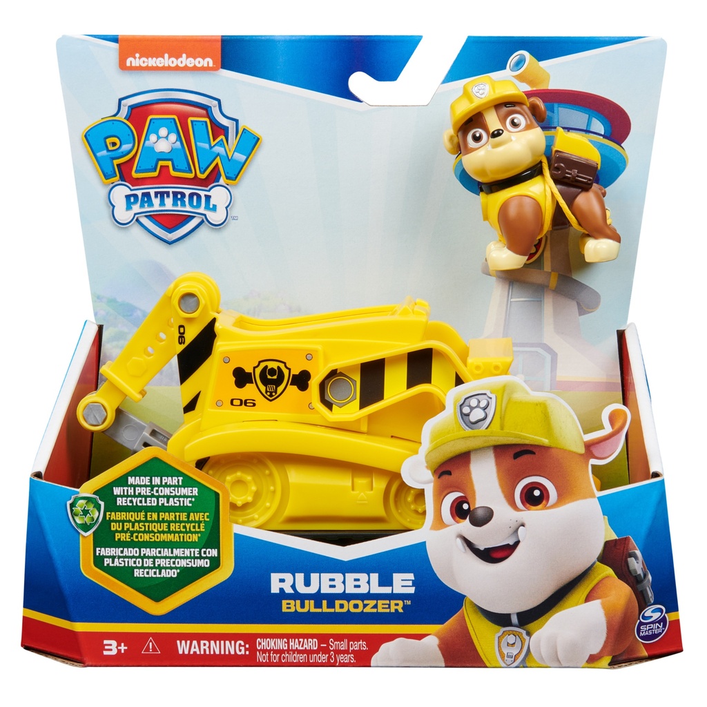 PAW PATROL RUBBLE WITH CAR