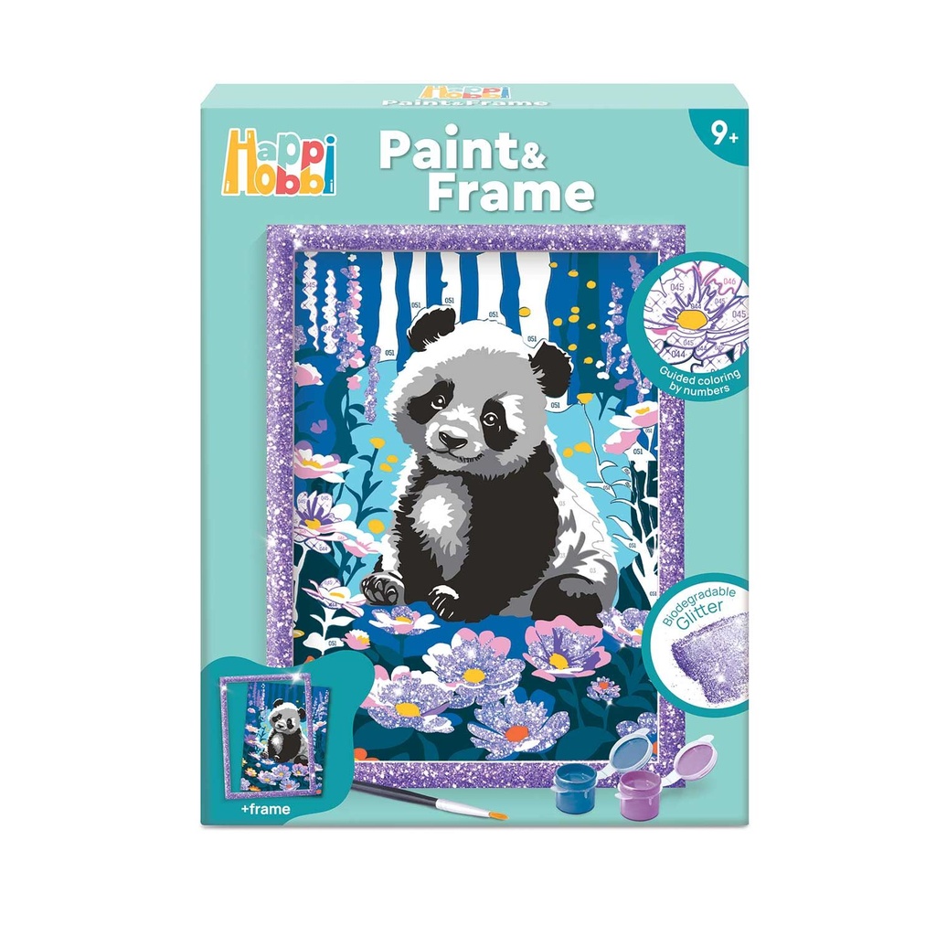 PAINT & FRAME DREAMY PANDA