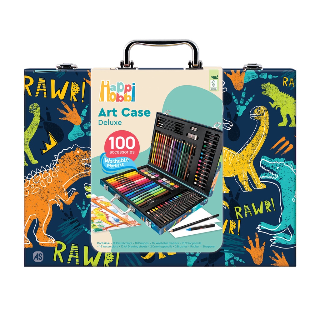 ART CASE DELUXE DINOSAURE