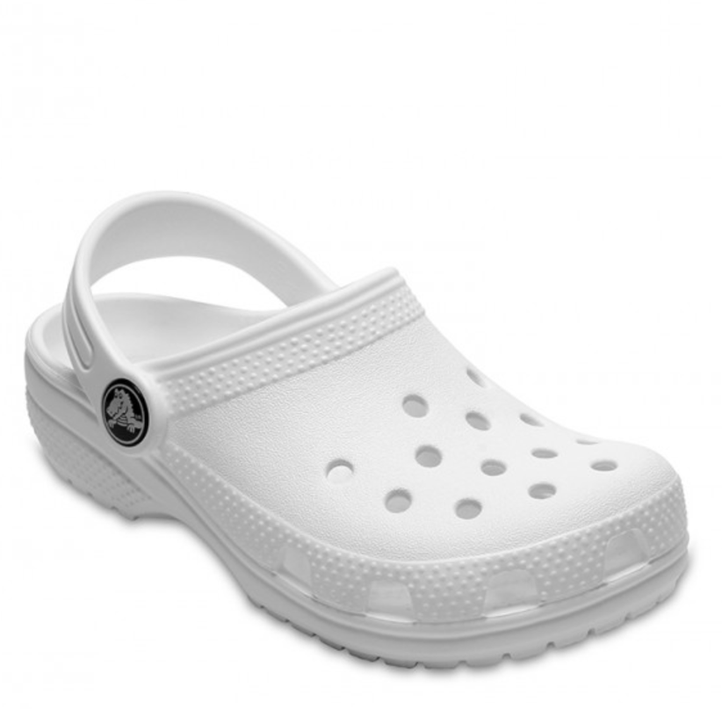 CROCS CLASSIC CLOG T WHITE 206990-100