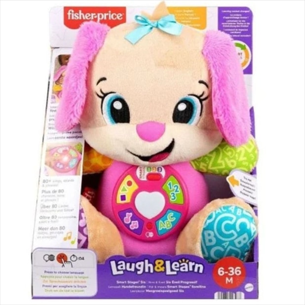 FISHER PRICE JFD34 PUPPY PINK