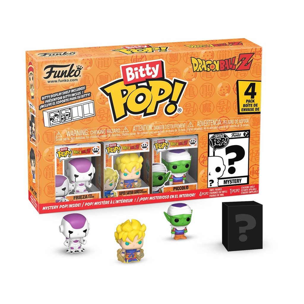 BITTY POP 4PACK DRAGONBALLZ