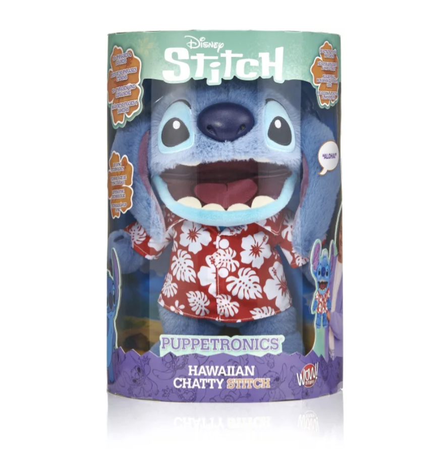 STITCH REAL FX HAWAIIAN CHATTY 30CM