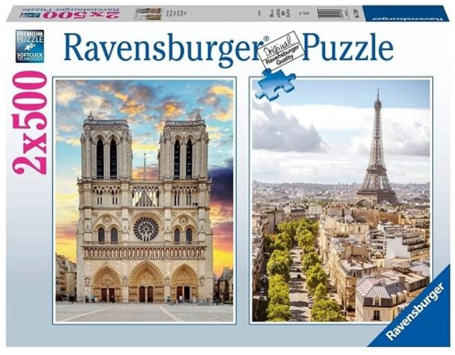 R/B PUZZLE 2 X 500PCS