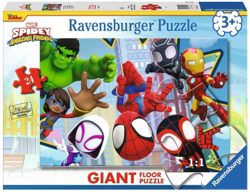 R/BURGER PUZZLE 24 PCS FLOOR