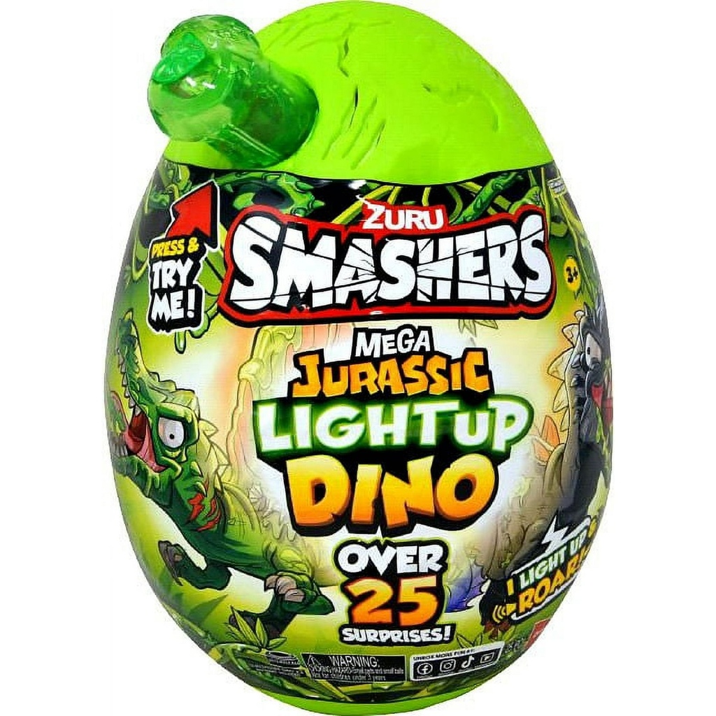 SMASHERS MEGA JURASSIC LIGHT UP DINO