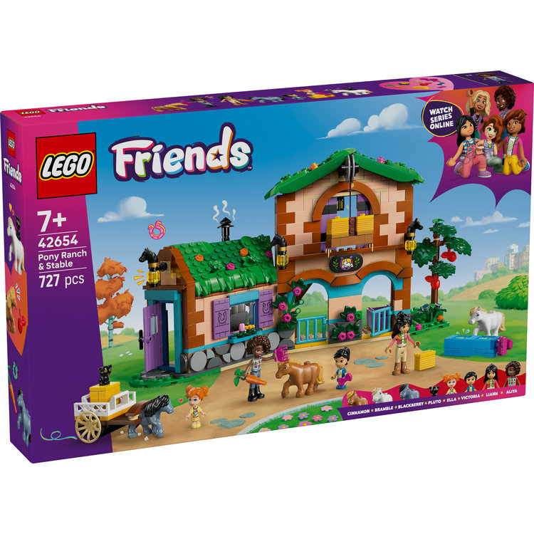 LEGO 42654 PONY RANCH & STABLE