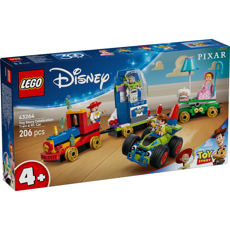 LEGO 43264 TOY STORY CELEBRATION TRAIN & RC CAR