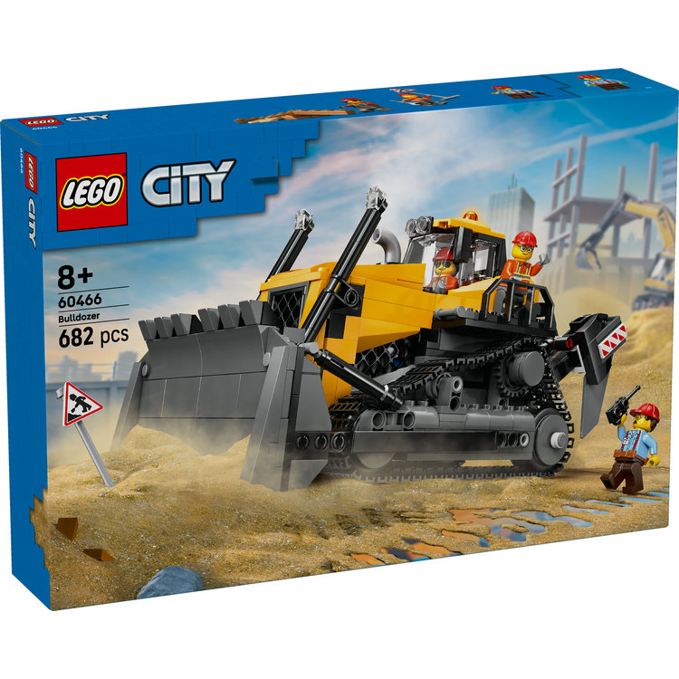 LEGO 60466 YELLOW BULLDOZER WITH FRONT
LOADER