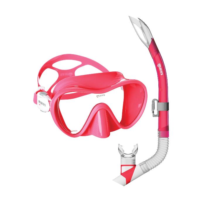 MARES MASK SET TROPICAL PINK