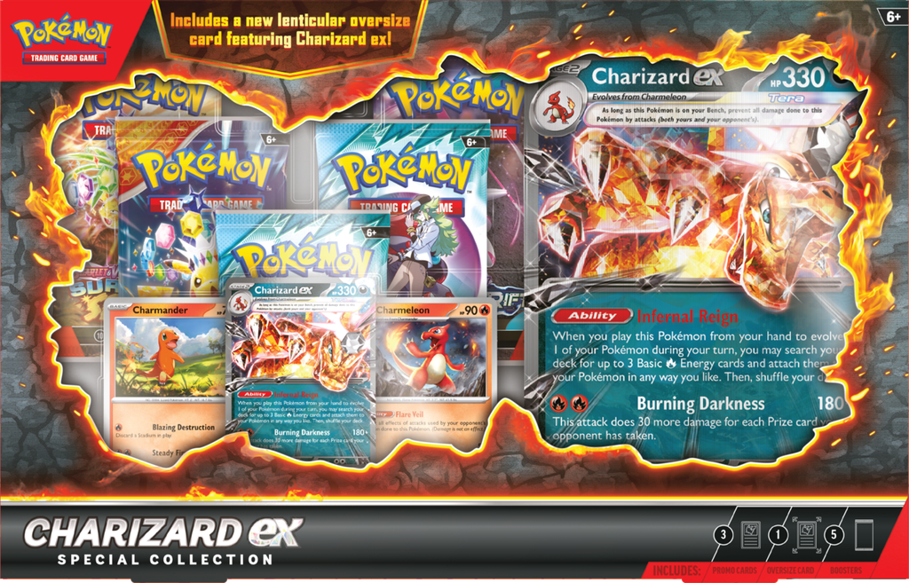 POKEMON CARDS CHARIZARD EX SPECIAL COLLECTION