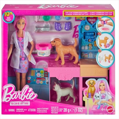 BARBIE JFX93 FAST CAST VETERINARIAN CLINIC