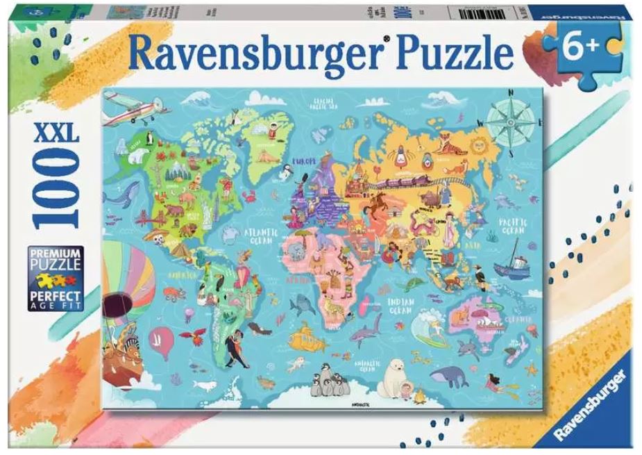R/BURGER PUZZLE 100 PCS XXL