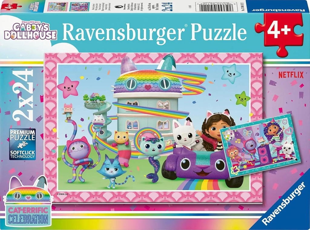 R/BURGER PUZZLE 2X24 PCS