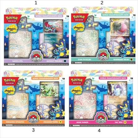 POKEMON CARDS WORLD CHAMPIONSHIPS DECK
