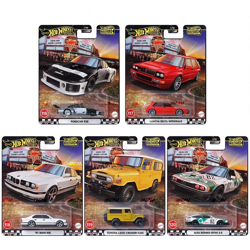 HOT WHEELS BOULEVARD #116-120 SET OF 5