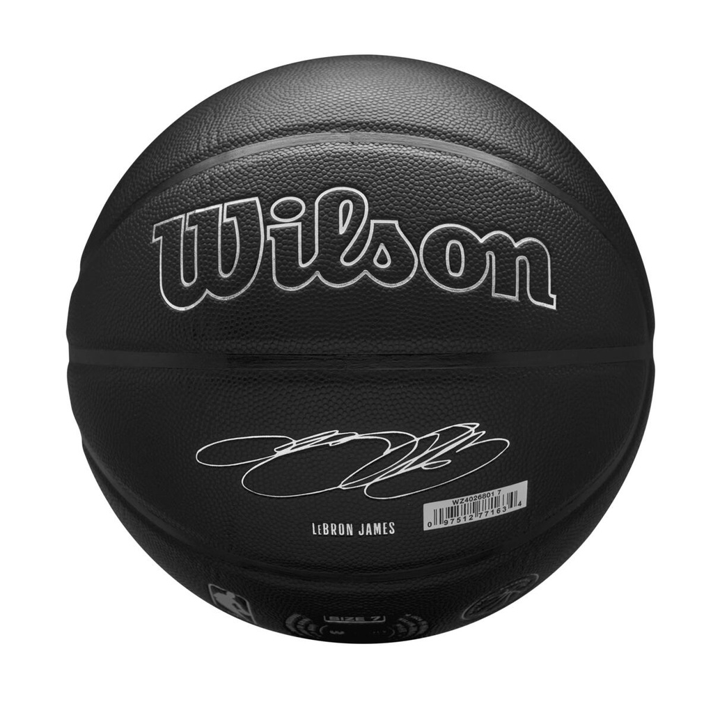 WILSON BASKETBALL EVERGREEN LEBRON JAMES SIZE 7