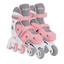 GLOBBER 2IN1 LEARNING SKATES PINK SIZE 30-33