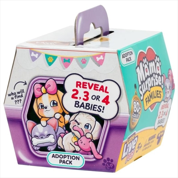 LITTLE LIVE PETS MAMA SURPRISE FAMILIES ASST