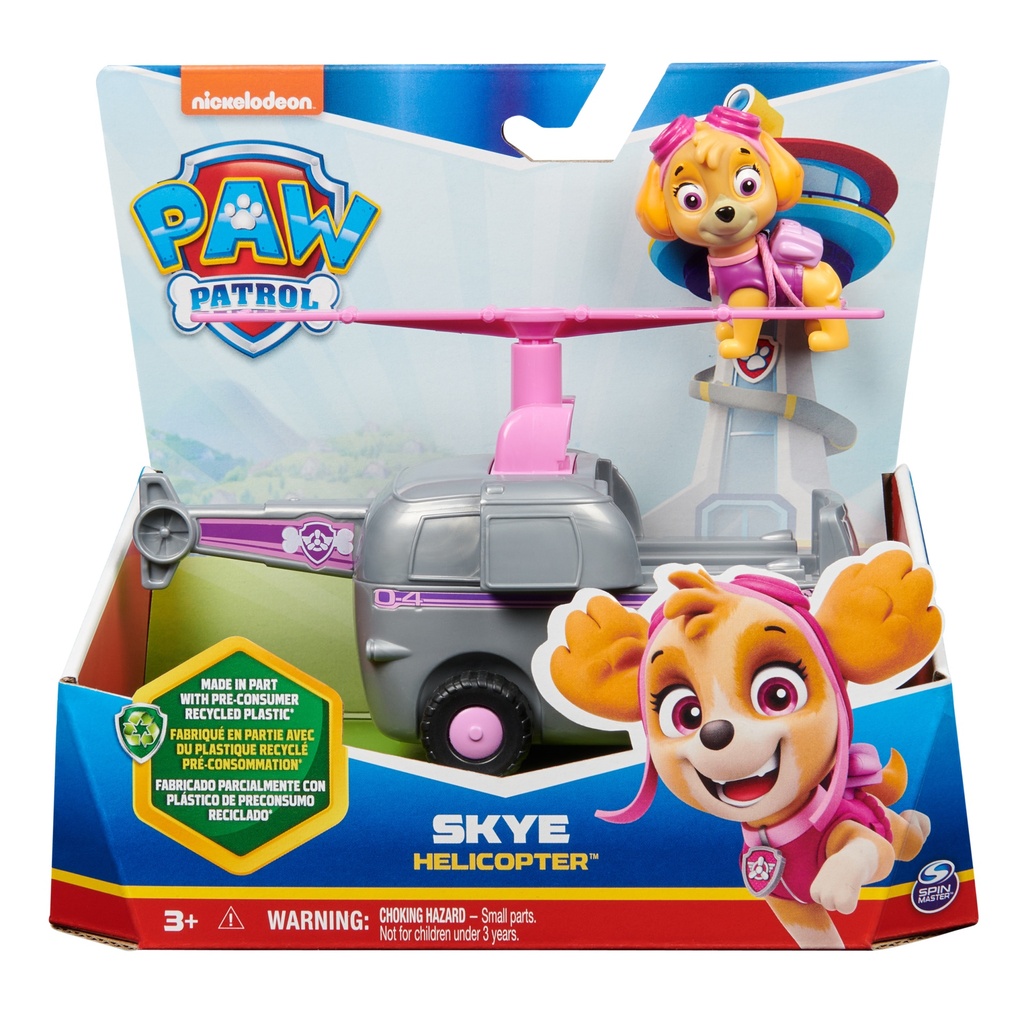 PAW PATROL SKYE WITH CAR