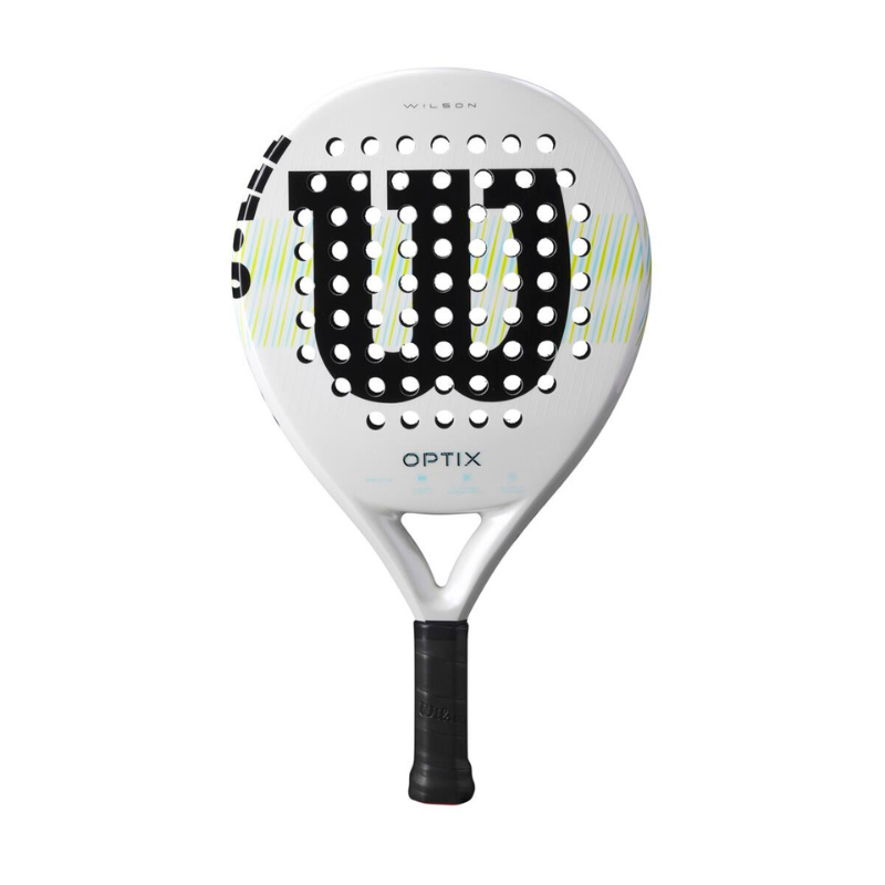 WILSON PADEL RACKET OPTIX V1 WHITE