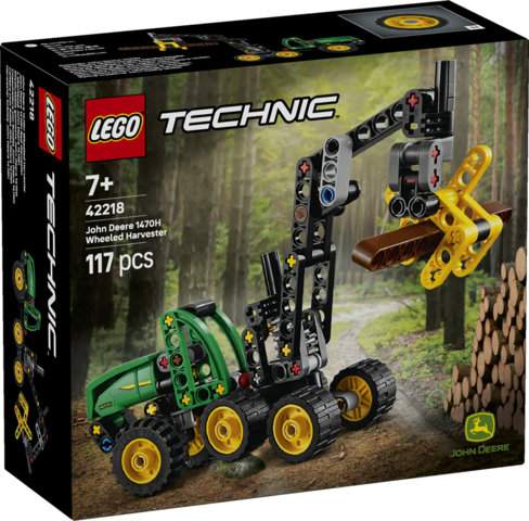 LEGO 42218 JOHN DEERE 1470H WHEELED HARVESTER