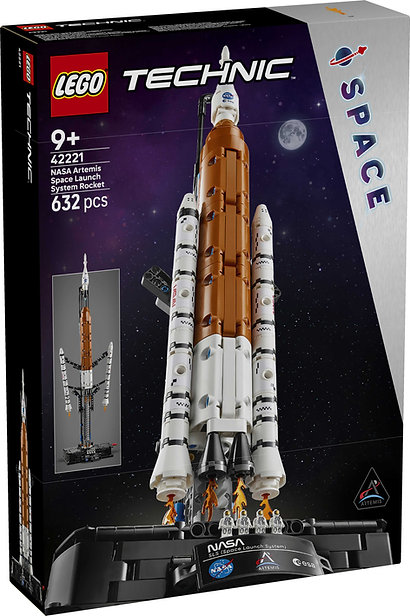 LEGO 42221 NASA ARTEMIS SPACE LAUNCH SYSTEM ROCKET