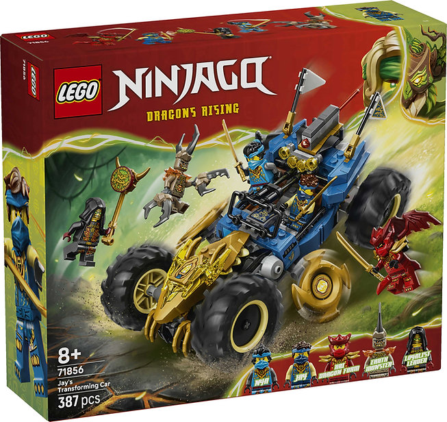 LEGO 71856 JAY'S TRANSFORMING CAR