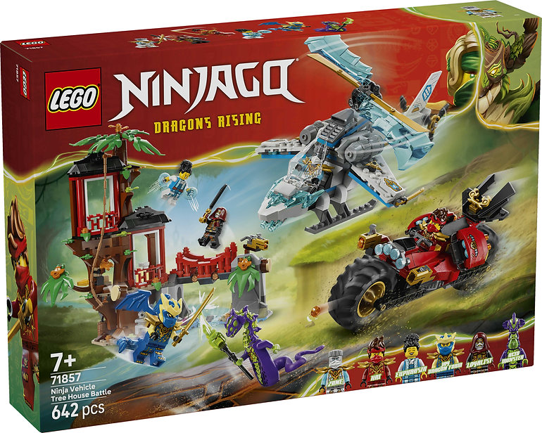 LEGO 71857 NINJA VEHICLE TREE HOUSE BATTLE