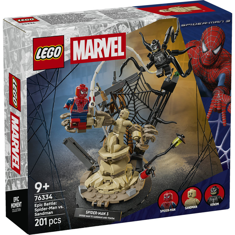 LEGO 76334 EPIC BATTLE: SPIDER-MAN VS. SANDMAN
