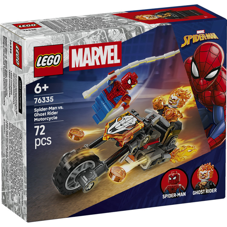 LEGO 76335 SPIDER-MAN VS. GHOST RIDER
MOTORCYCLE