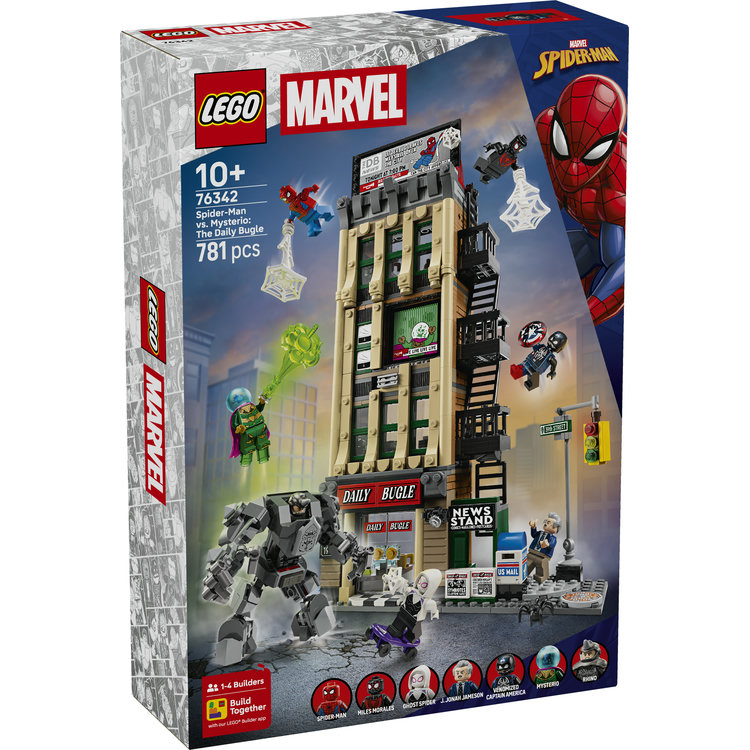 LEGO 76342 SPIDER-MAN VS. MYSTERIO: THE DAILY BUGLE