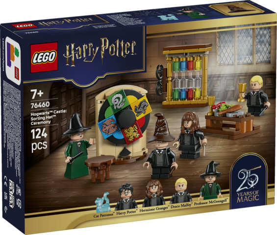 LEGO 76460 HOGWARTS™ CASTLE: SORTING
HAT™ CEREMONY