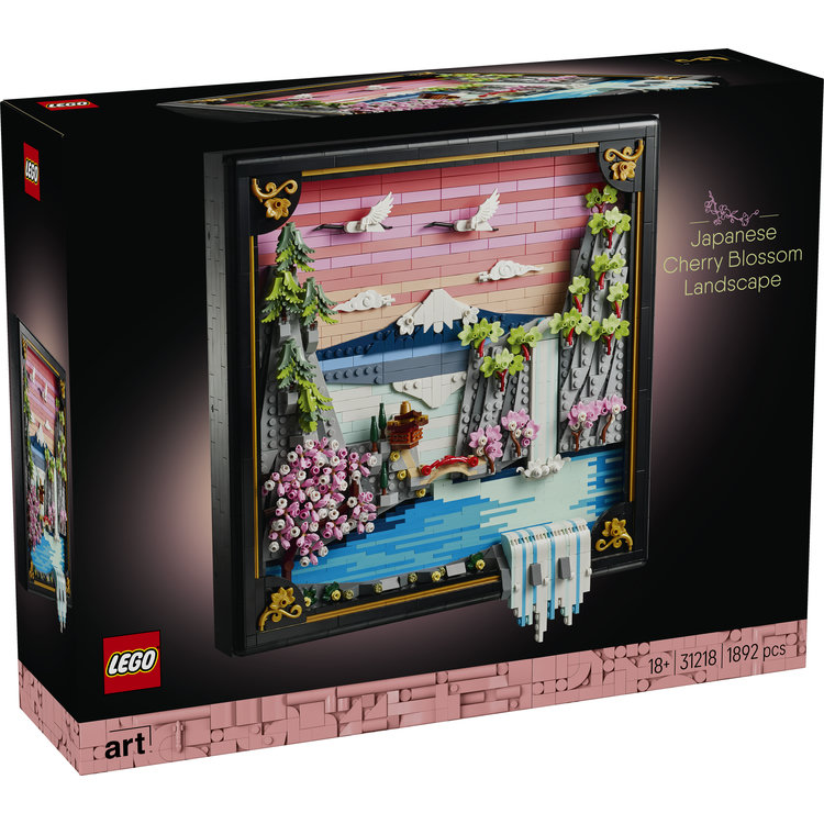 LEGO 31218 JAPANESE CHERRY BLOSSOM LANDSCAPE