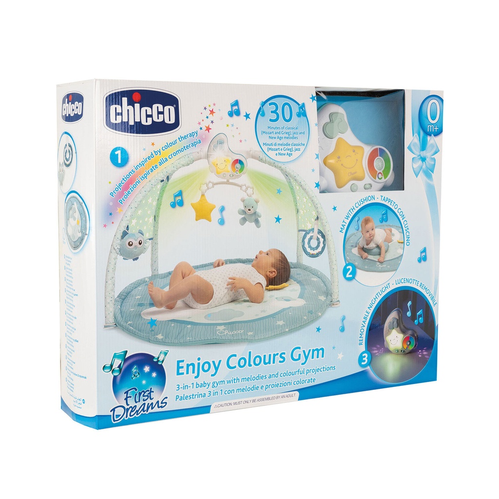 CHICCO ENJOY COLOURS GYM BLUE