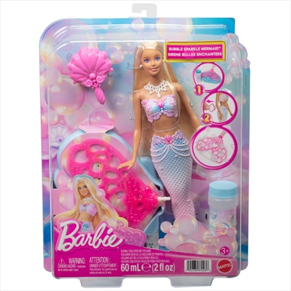BARBIE JLW56 BUBBLE SPARKLE MERMAID