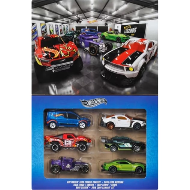 HOT WHEELS JLB24 LEGENDS 6-PACK