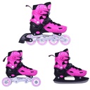 IN LINE SKATES 3 IN 1  PINK 10306