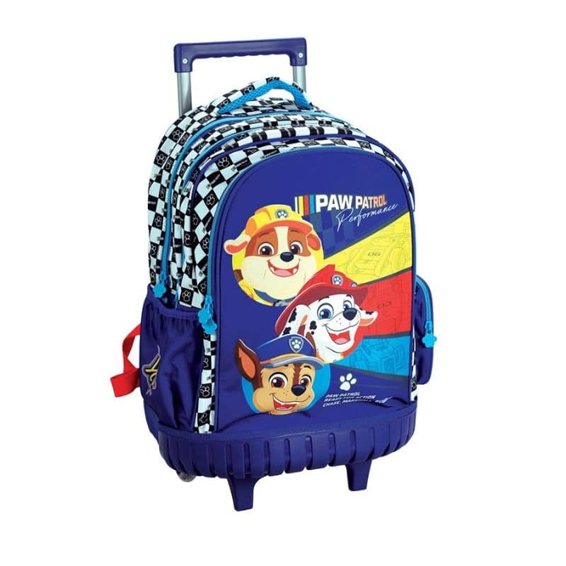 TROLLEY BAG PAW PATROL RACING