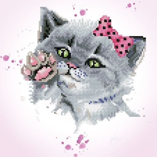 DIAMOND DOTZ DD5.059 EYE SPY KITTY