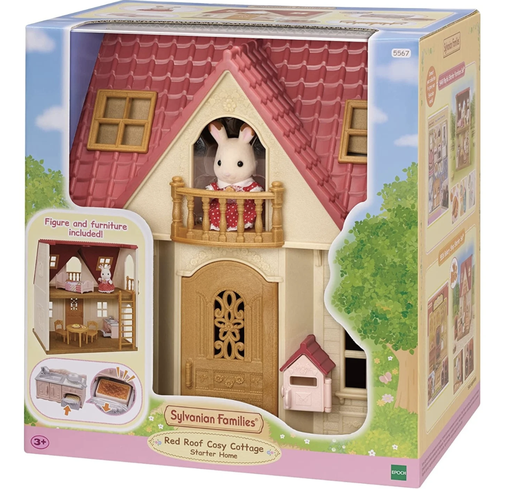 [EP5567] SYLVANIAN FAMILIES RED ROOF COSY COTTAGE
