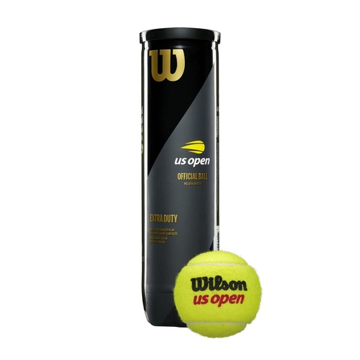 [WILWRT116200] WILSON TENNIS BALL US OPEN 4PCS