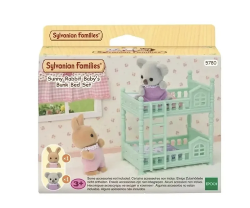 [EP5780] SYLVANIAN FAMILIES 5780 SUNNY RABBIT BABY'S BUNK BED SET