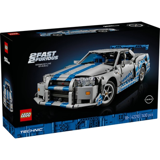 [LG42210] LEGO 42210 2 FAST 2 FURIOUS NISSAN SKYLINE GT-R (R3