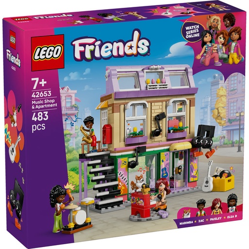[LG42653] LEGO 42653 MUSIC STORE & APARTMENT