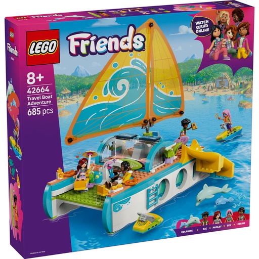 [LG42664] LEGO 42664 TRAVEL BOAT ADVENTURE