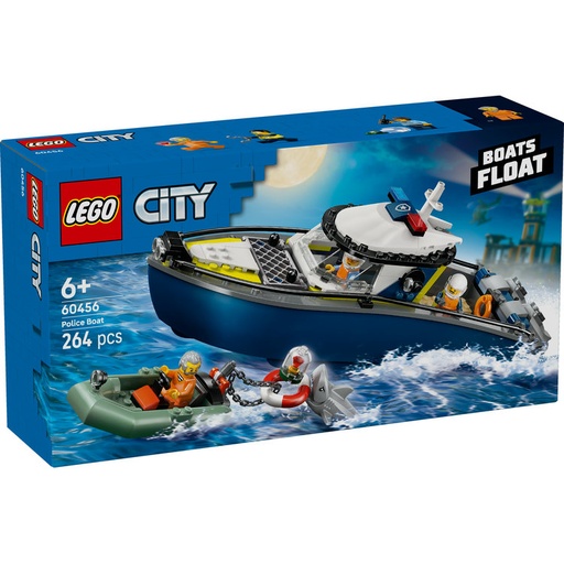 [LG60456] LEGO 60456 POLICE BOAT CHASE