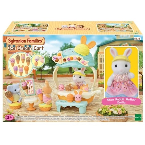 [EP5833] SYLVANIAN FAMILIES ICE CREAM CART